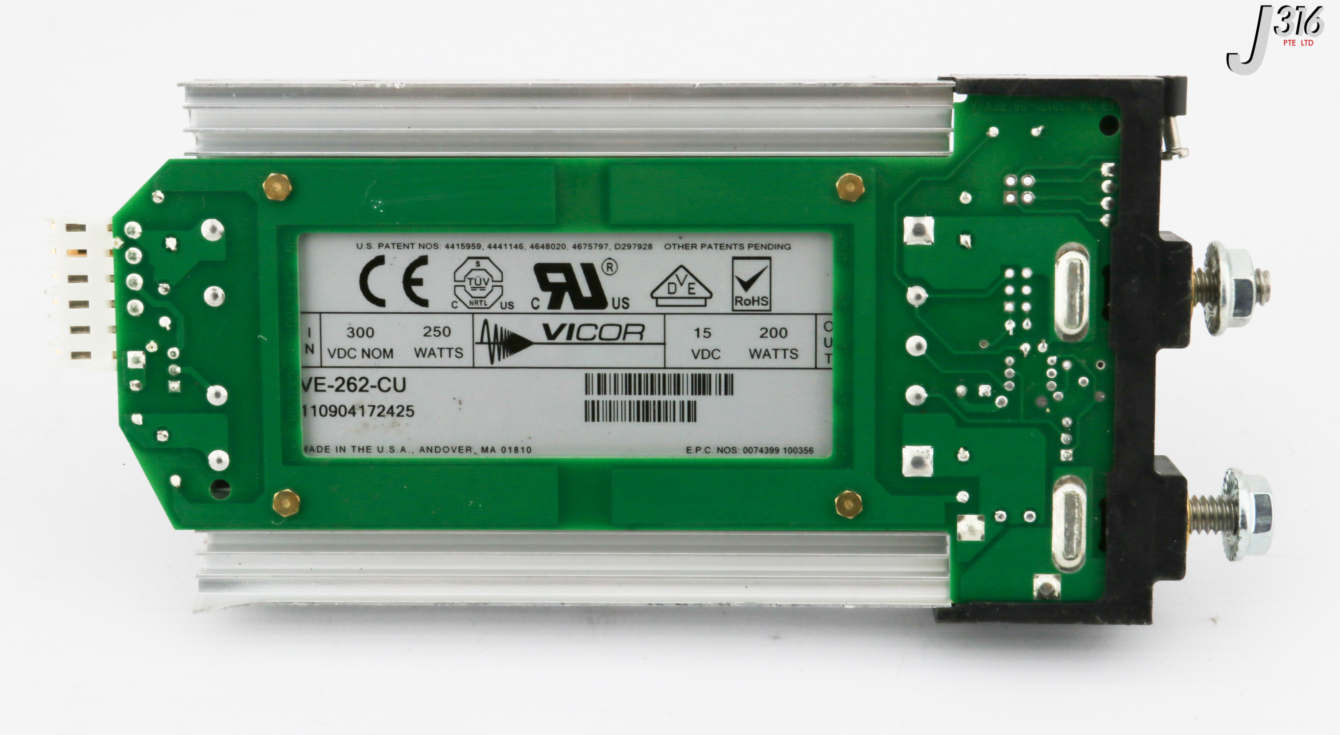テーブル送料 30439 VICOR POWER SUPPLY MODULE M15V/13.3A | eBay